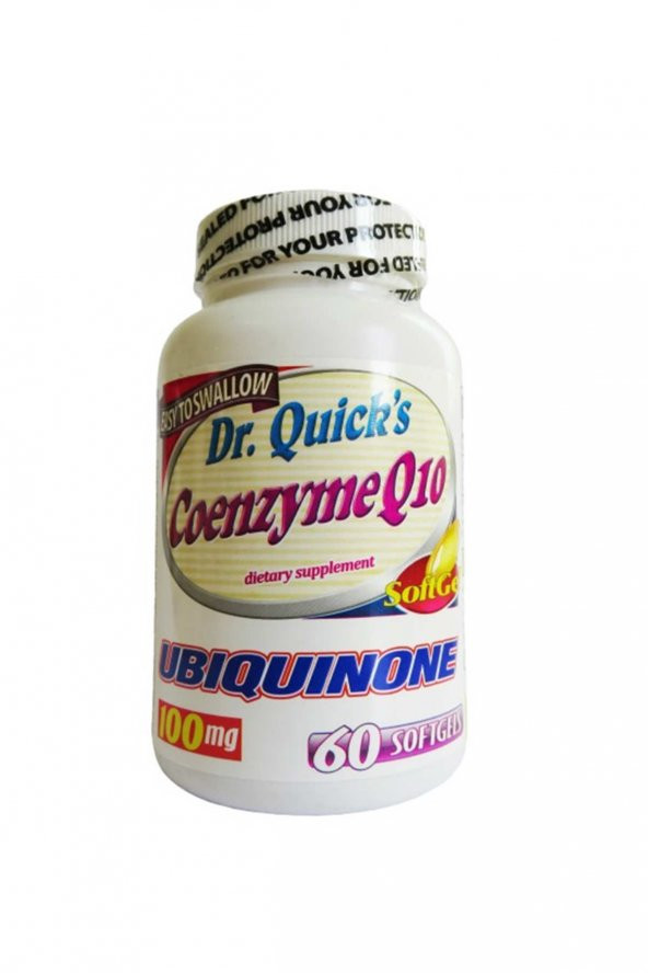 Dr Quicks Coenzyme Q10 100 mg 60 Softgels