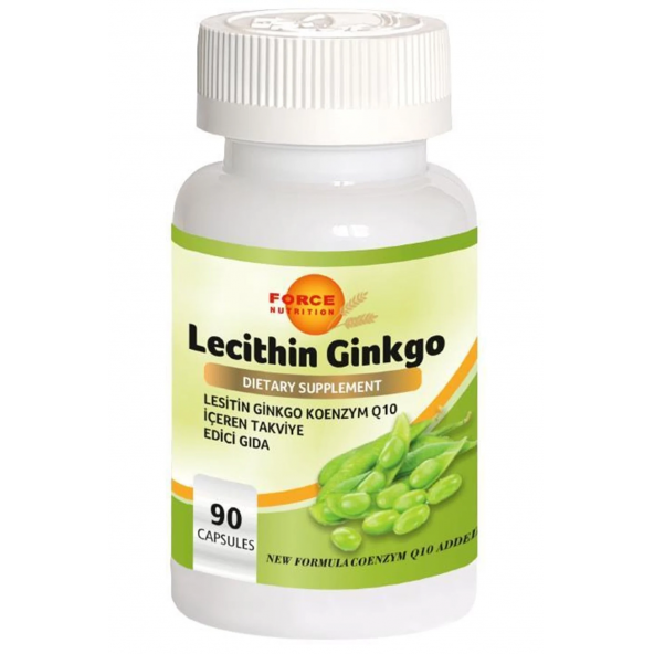 Force Nutrition Lesitin Ginkgo Koenzym q 10 90 Kapsul