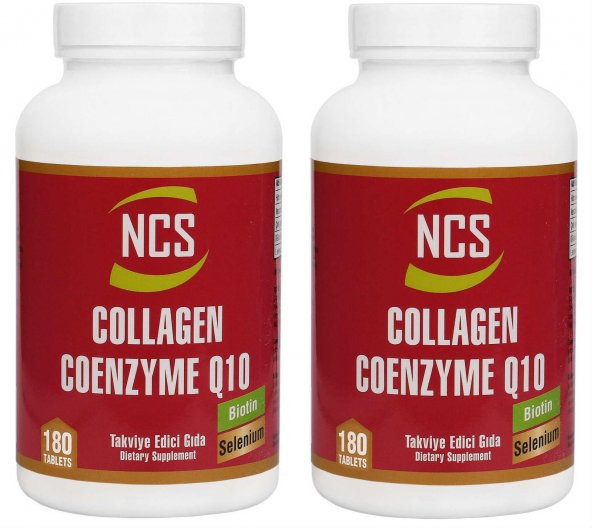 Ncs Hidrolize Colagen Coenzyme Biotin Selenium Zinc180 Tablet 2 Kutu ürün görseli