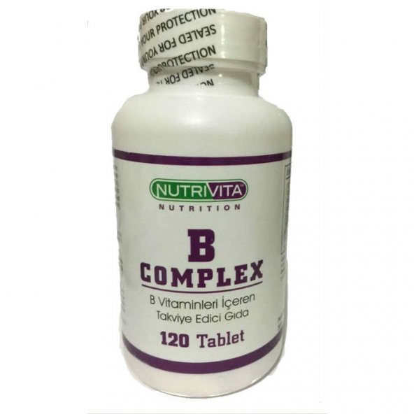 Nutrivita Nutrition Vitamin B Complex 120 Tablet
