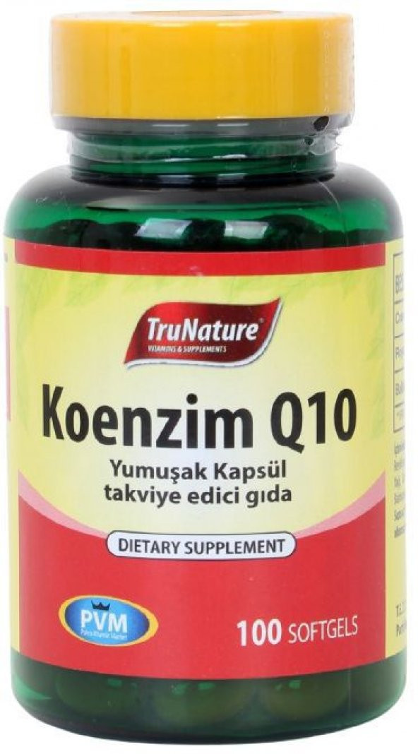 Trunature Coenzyme Q10 Royal Jelly Omega 3 100 Softgel Skt 12-2023 ürün görseli