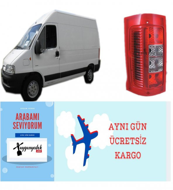 PEUGEOT BOXER SOL ARKA STOP LAMBASI 20022006