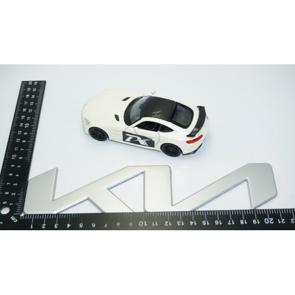 DK Tuning Kia Yeni Nesil Gri Metal Kaput Bagaj 21cm Logo Arma - Resim 4