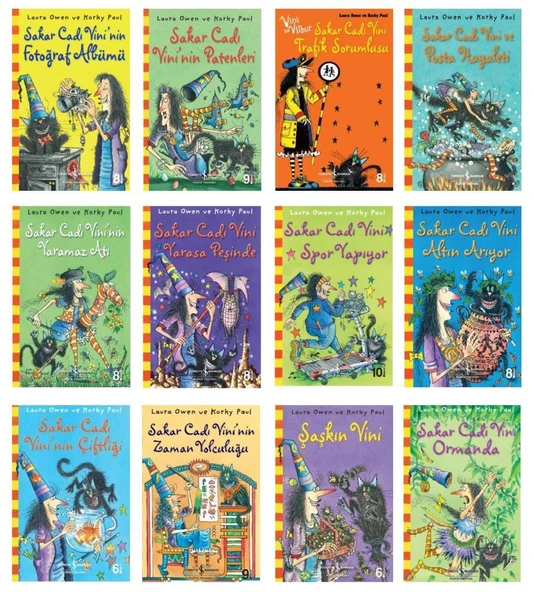 Sakar Cadı Vini Seti 12 Kitap