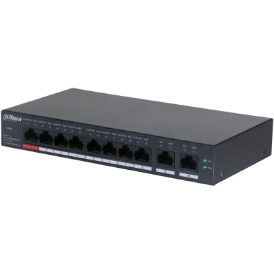 DAHUA CS4010-8ET-110 8xFE-2xGE BULUT YÖNETİLEBİLİR 110W POE SWİTCH