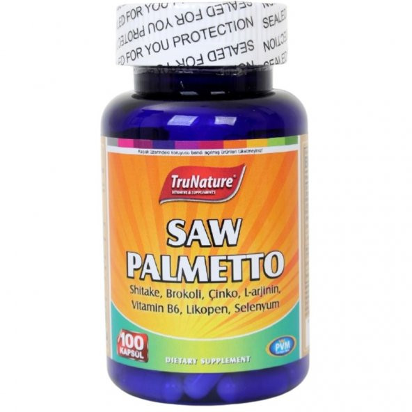 Trunature Saw Palmetto Complex 450 mg 100 Kapsül