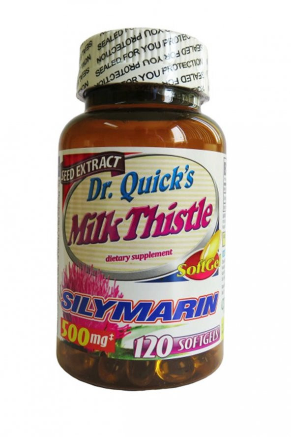 Dr Quicks Milk Thistle 500 mg 120 softgels - 1