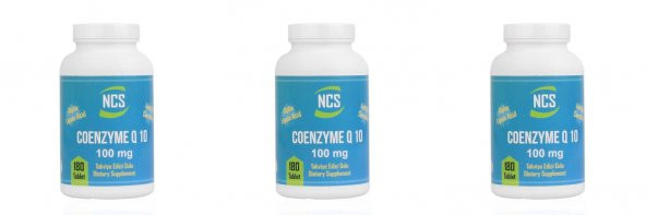 Ncs Coenzyme Q10 Alpha Lipoic Acid Lcarnitine 180 Tablet 3 kutu - 1