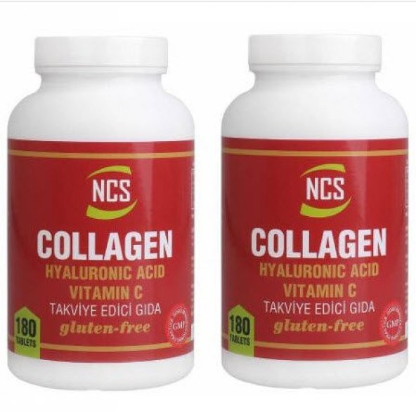 NCS Collagen Hyaluronic Acid Vitamin C 180 Tablet 2 kutu