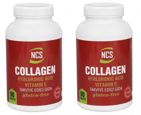 NCS Collagen Hyaluronic Acid Vitamin C 90 Tablet 2 kutu