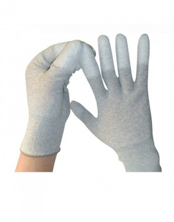 Antistatik (ESD) Parmak Ucu Kaplamalı Eldiven (L) - 2