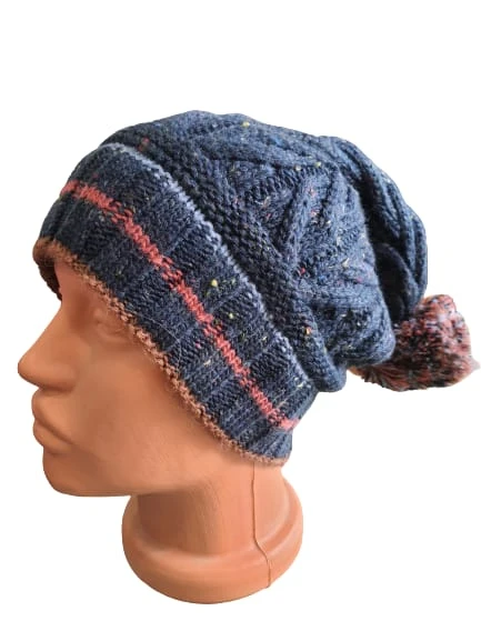 Fonem Kadın Kilim Desenli Bere 2318 - 3