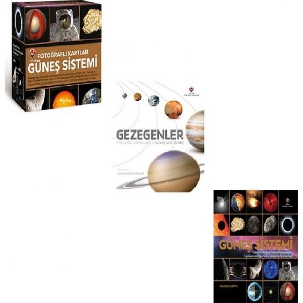 Tübitak Güneş Sistemi ve Gezegenler Seti 3 Kitap
