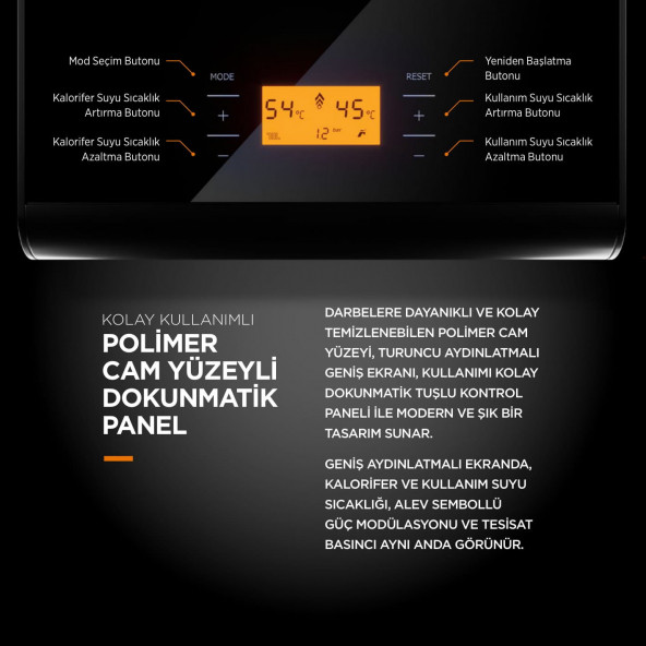 Warmhaus Minerwa 25 Kw Yoğuşmalı Kombi (Baca Seti Dahil) - 4