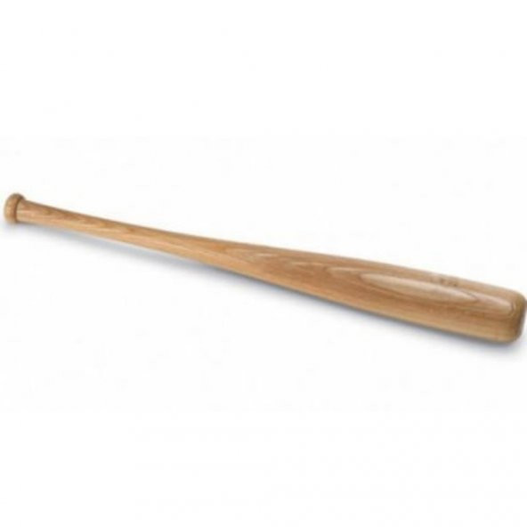 Ahşap Beyzbol Sopası Dışbudak Ağacından Bezbol Sopası 50 CM - 3