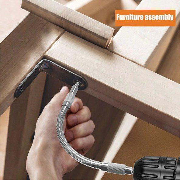 Metal Akrobat Spiral Tornavida Vidalama Aleti Vida Somon Sıkma Tamir Seti Çift Akülü Matkap Ucu 20CM - 2