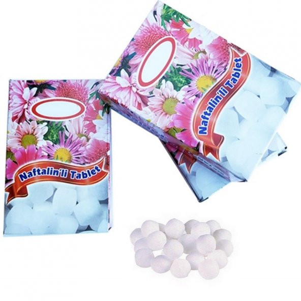 Naftalin Tablet 100 Gram 3 Paket Tablet Naftalin