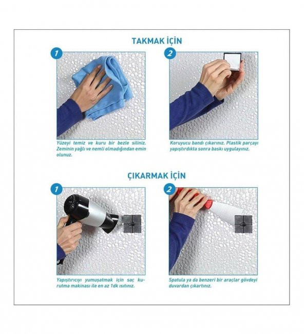 Orsa Kare Güçlü Yapışkanlı Askı Havlu Askısı Havluluk - 3