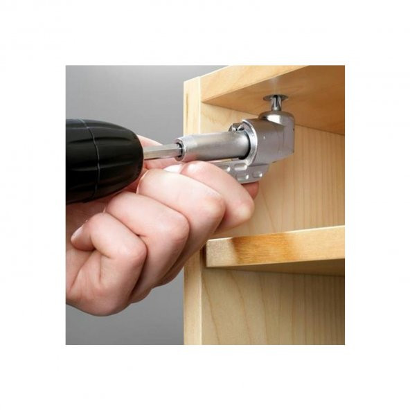 Köşe ve Zor Alan İçin Pratik Matkap ve Vidalama Adaptörü Aparatı Köşe Vidalama Aparatı - 4