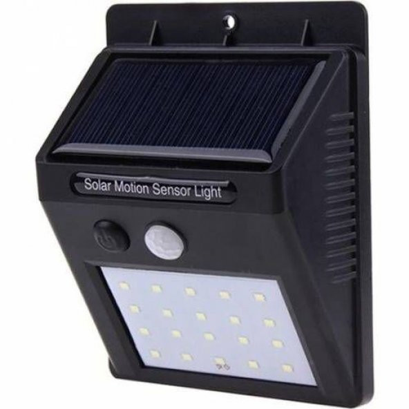 Solar Light Güneş Enerjili 20 Led Li Bahçe Aydınlatma Solar Dış Mekan Lambası Hareket Sensörlü - 6