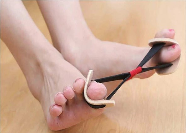 Baş Parmak Kemik Düzeltici Egzersiz Lastiği Baş Parmak  Ayak Bunyon Fizik Egzersiz Aleti - 3