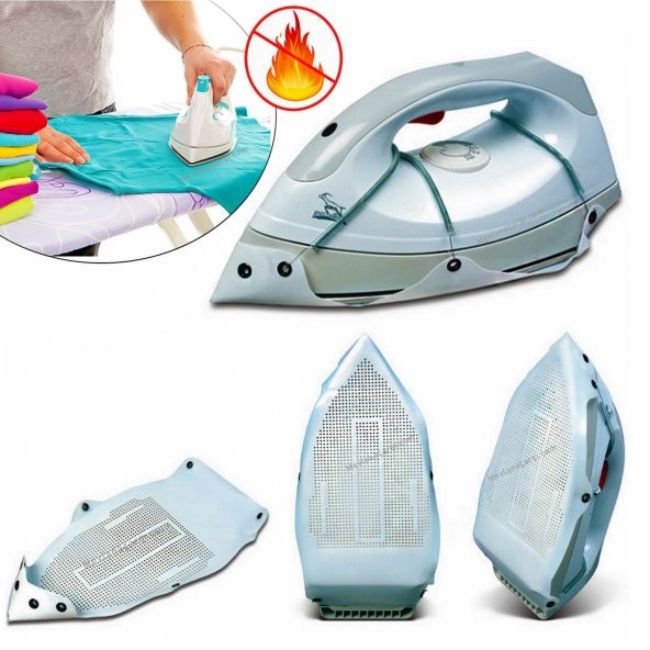 Yanma Önleyici Teflon Ev Tipi Ütü Altlığı Ütü Tabanı Teflon Çarık 1.Kalite Ütüleme Altlığı Altlık - 8