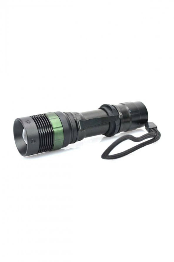 Menzili Uzun Şarjlı Zoomlu Süper Güçlü El Feneri Işıldak Wt037 Cree Acil Durum Feneri Deprem Feneri - 3