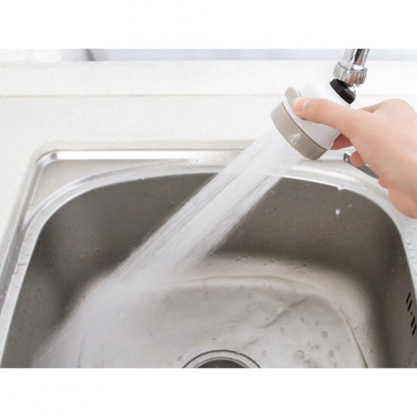 Tasarruflu 3 Fonksiyonlu Musluk Başlığı Musluk Başlığı 3 Fonksiyonlu Kolay Yıkama Aparatı Su Tasarru - 6