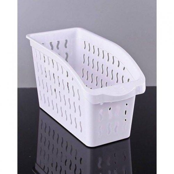 Dolap İçi Düzenleyici Sepet Buzdolabı Düzenleyici Mutfak Organizer Set 4 Adet Raf Sepet - 2