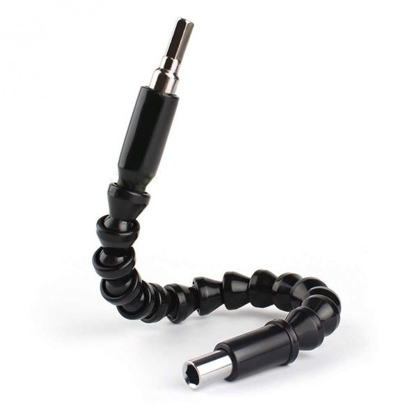 Esnek Matkap Ucu Körüklü Oynarbaşlık Uzatma Şarjlı Vidalama Ucu - 5