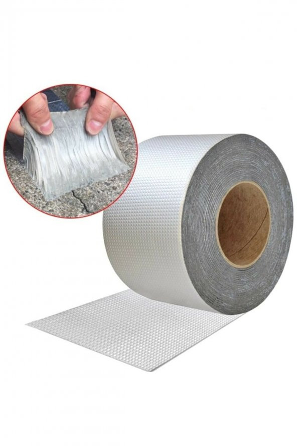 5mt x 10cm Waterproof Adhesive Tape Çatı Boru Çadır Pimaş Tamir Bandı Su Geçirmez Bant sızdırmaz Ban
