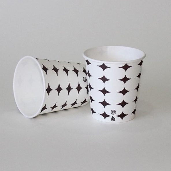 500 ADET Karton Bardak ( 1. KALİTE ) 7 Oz Kullan At Karton Bardak Kağıt Bardak Piknik Bardak - 5