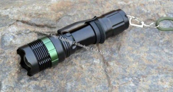 2 BATARYA LI Şarjlı Led El Feneri Led 800 Lumens Kamp Feneri Gece Yürüyüş Feneri Kutulu Paket Km-81 - 4