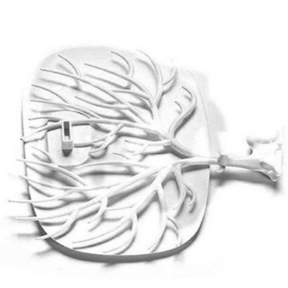 Geyik Tasarımlı Takı Standı Yüzük Küpe Mücevher Organizer Askı - 7