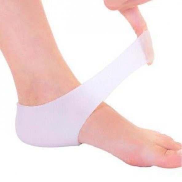 Topuk Gömleği Diken Çorabı Koruyucu Gömlek Tabanlık Silikon Esnek - 4