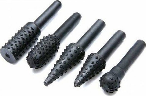 Matkap Uçlu Törpüsü 5li Takim Oyma Seti Hobi Oyma Kalem Törpü Hobi Seti - 2