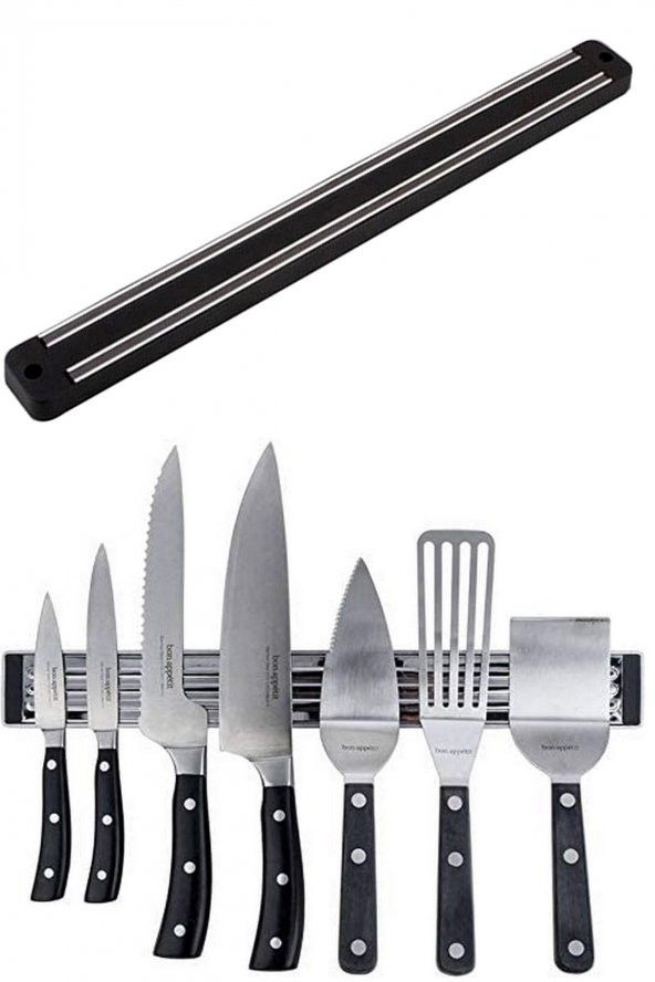 Mıknatıslı Bıçak Askısı 55cm Bıçak Tutucu Bıçak Organizer Bıçaklık  Bıçak Standı  Askı Aparatı