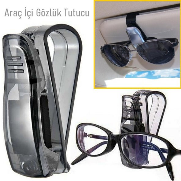 Araç Gözlük Tutucu Klips Araba Güneş Gözlüğü Tutacağı Otomobil İçi Tutucu Mandal Ücretsiz Kargo