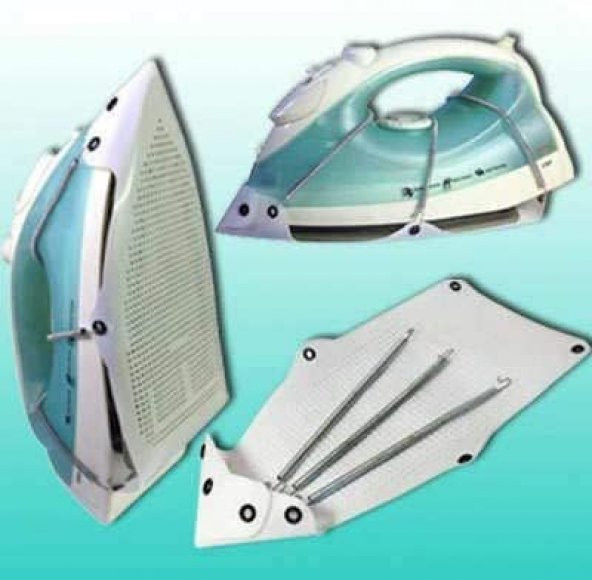 Teflon Yanmaz Yapışmaz Ütü Altlığı Ütü Altlığı Tabanlık Parlatmaz Ütü Tabanı Teflon Ütü Altı - 3