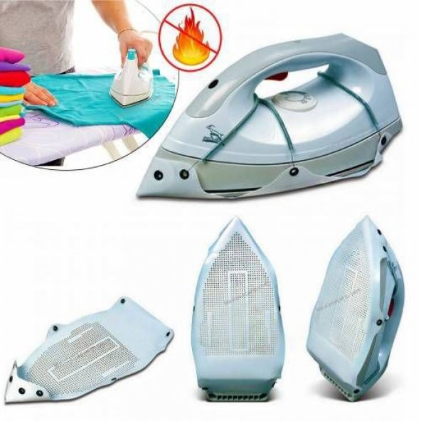 Teflon Yanmaz Yapışmaz Ütü Altlığı Ütü Altlığı Tabanlık Parlatmaz Ütü Tabanı Teflon Ütü Altı - 4