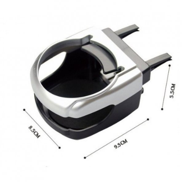 Oto Araç İçi Havalandırma Bardak İçecek Tutucu Tutacağı Bardaklık 8,5 * 9,5 * 5,5 cm Ücretsiz Kargo - 3