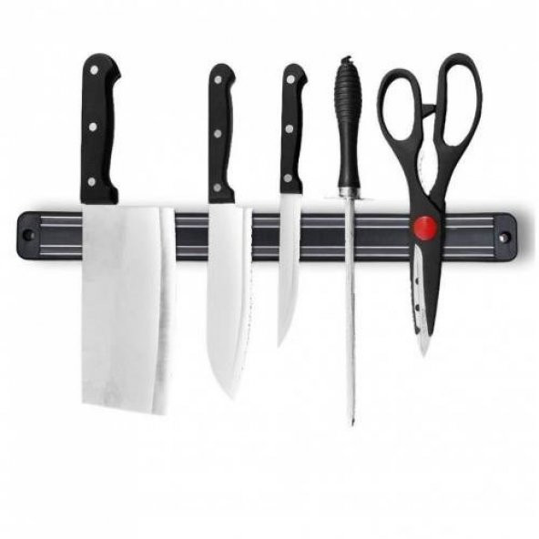 Mıknatıslı Bıçak Askısı 55cm Bıçak Tutucu Bıçak Organizer Bıçaklık  Bıçak Standı  Askı Aparatı - 3