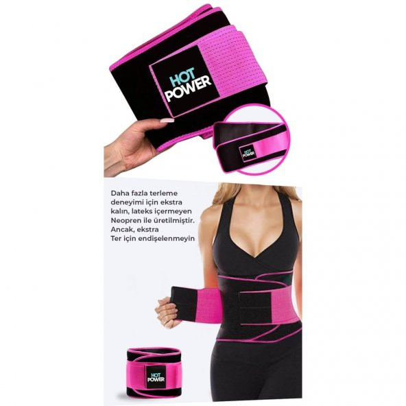 Bel Incelme Kemeri Göbek Zayıflama Terleme Termal Kemer Termal Termal Bel Korse Zayıflama Korsesi - 3