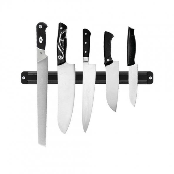 Mıknatıslı Bıçak Askısı 55cm Bıçak Tutucu Bıçak Organizer Bıçaklık  Bıçak Standı  Askı Aparatı - 5