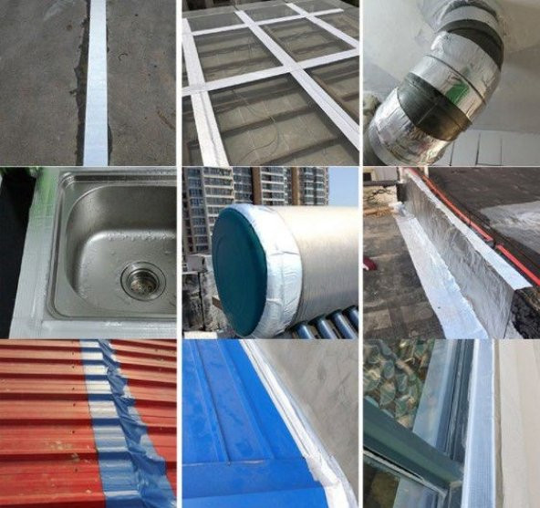5mtX10cm Süper Güçlü Su Sızdırmaz Çamur Bant Tamir Çatlak Tadilat Çatlak Boru Bandı - 4