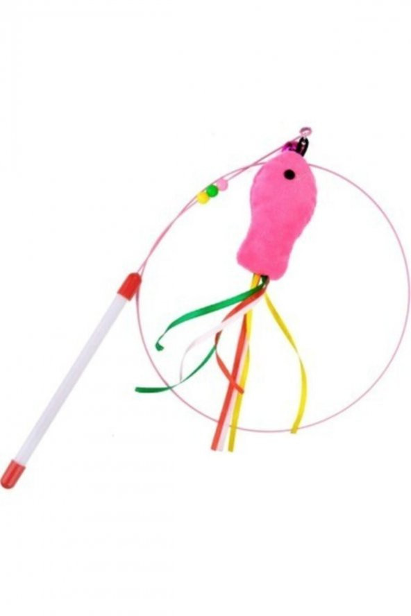 Peluş Kedi Oyun Oltası 90 cm - 3