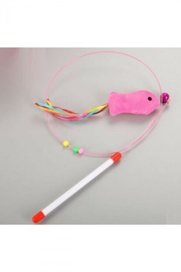 Peluş Kedi Oyun Oltası 90 cm - 4