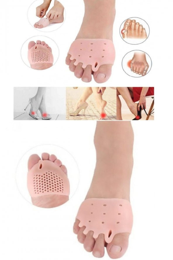 5 Parmak Makaralı Ayak Parmak Gömleği ürün görseli 1