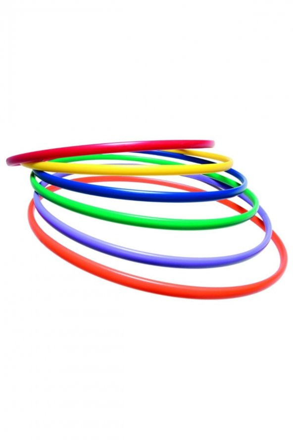 15 Adet Renkli 60Cm Hulahop Çember - 2