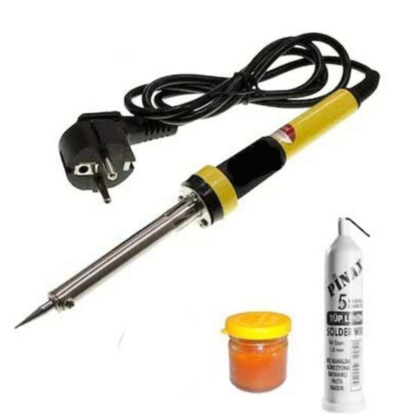 Bay-tec 60w Profesyonel Lehim Makinesi Kalem Havya+ Leyim Teli+ Pasta M322 - 2